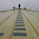 защита крыш и уторных колец с помощью FibaRoll и FibaGel