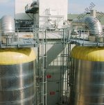 защита крыш и уторных колец с помощью FibaRoll и FibaGel